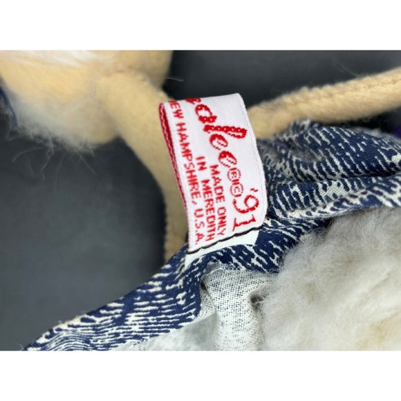 Vintage Annalee Spring Girl Bunny 1991 7 inches Easter Bunny Flowers - Picture 9 of 16